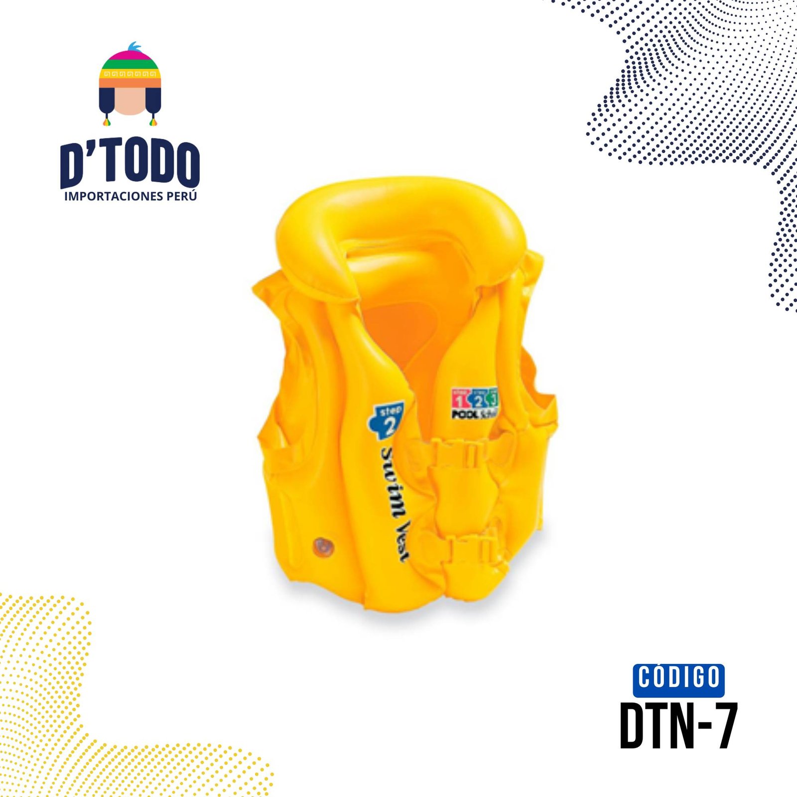 dtodo CHALECO FLOTADOR 50 cm