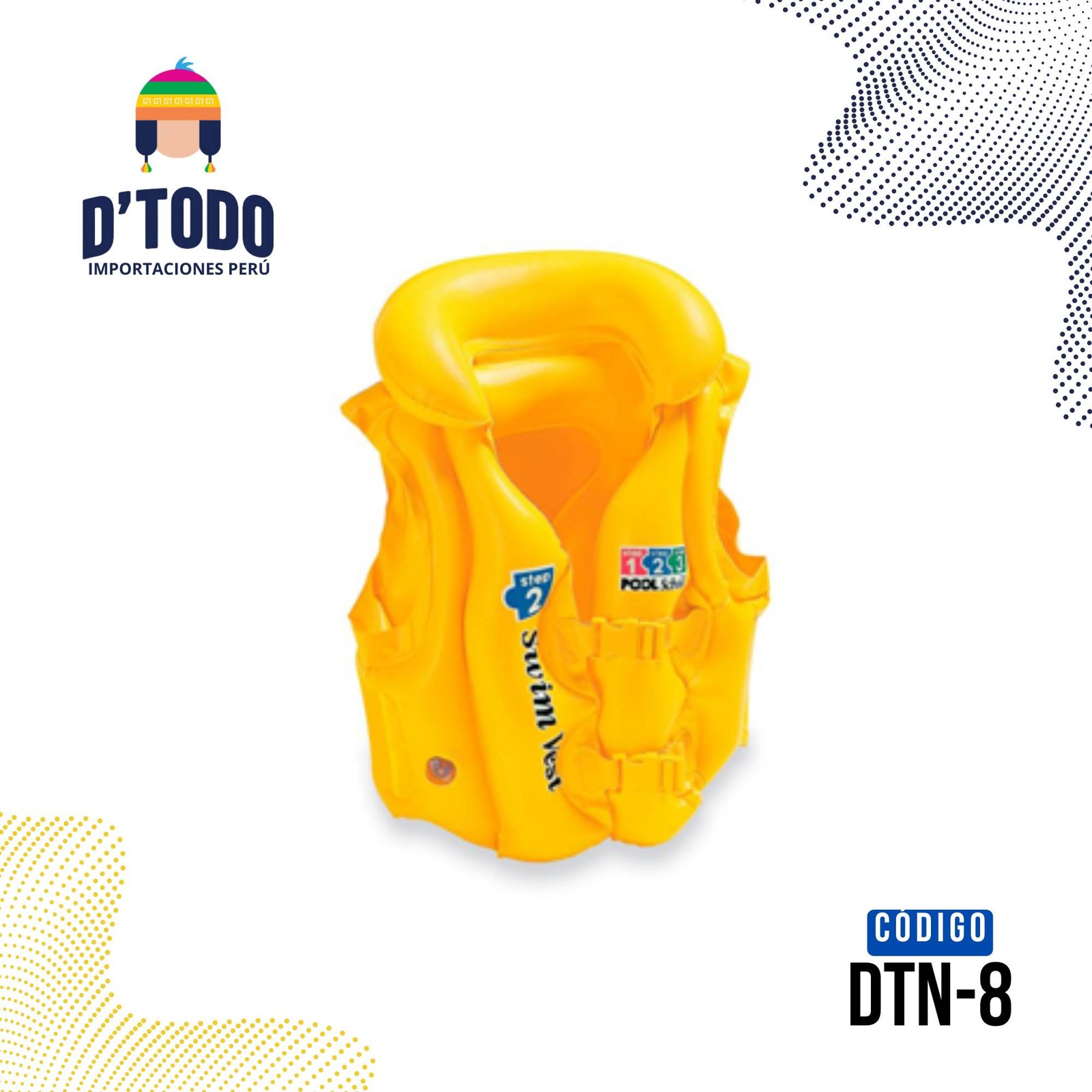 dtodo CHALECO FLOTADOR 60 cm