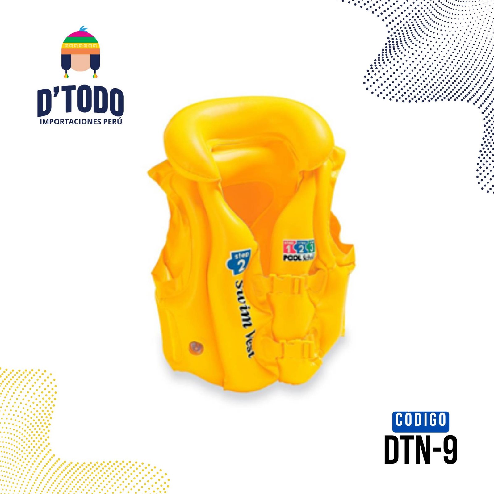 dtodo CHALECO FLOTADOR 70 cm